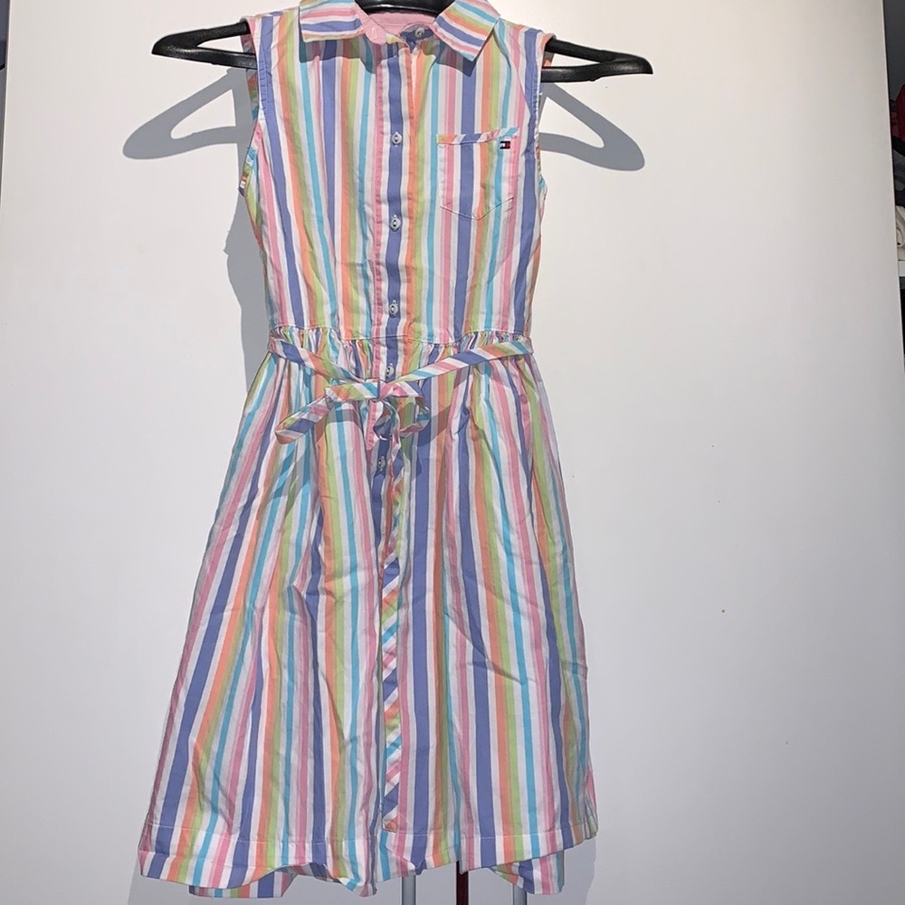 Girls Tommy Hilfiger Sleeveless Dress